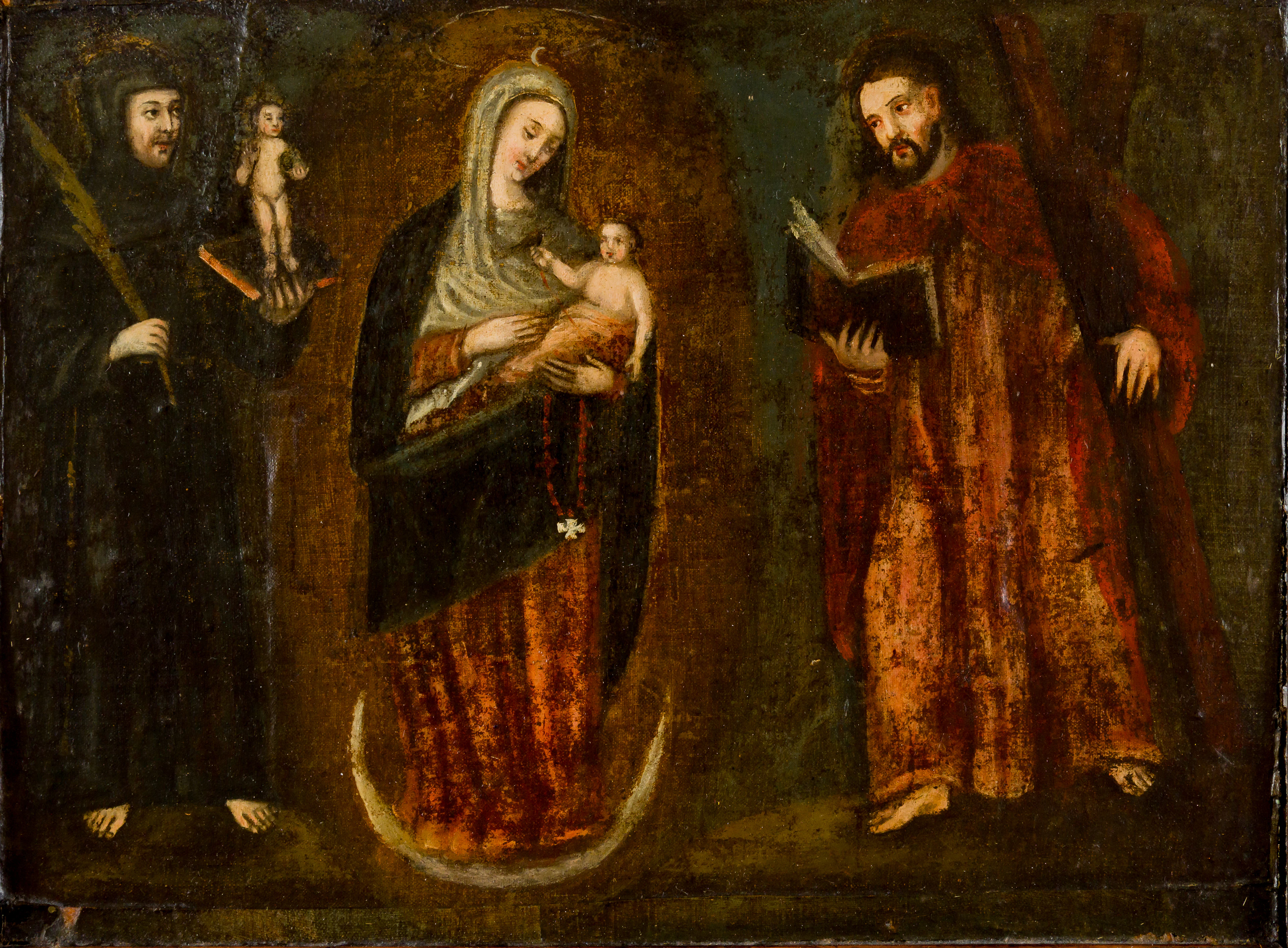 Lot 412: MOTHER OF GOD OF CHIQUINQUIRÁ