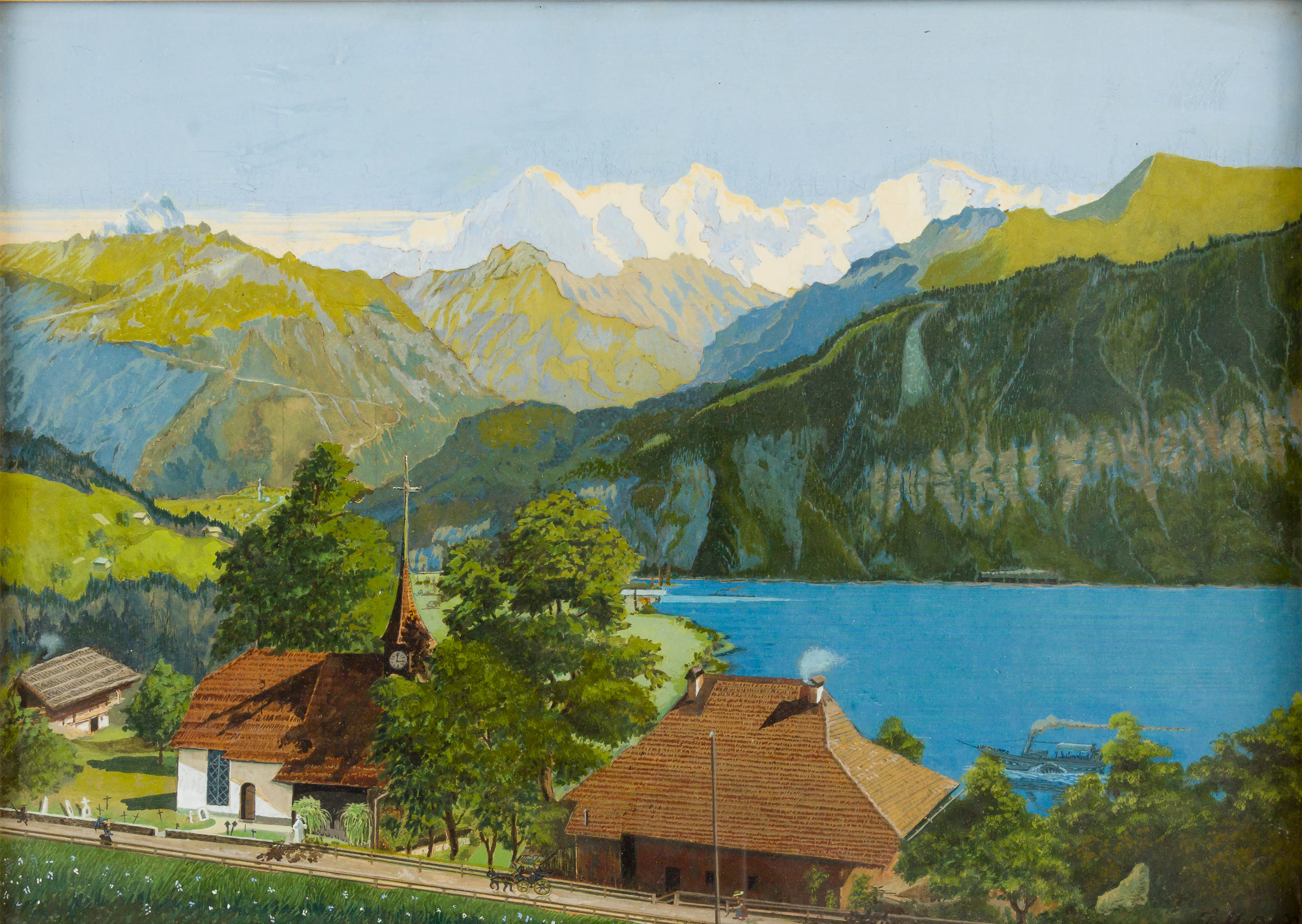 Lot 811: UNKNOWN ARTIST (monogram FMC)
