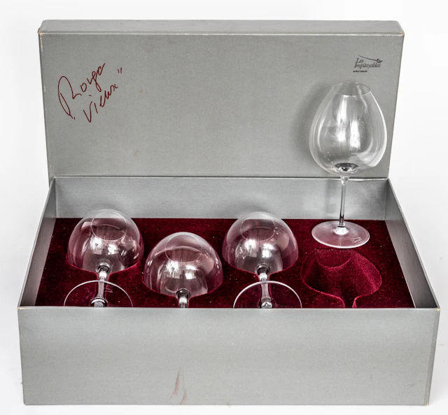 Lot 101: PEUGEOT SAVEURS “LES IMPITOYABLES” TASTING GLASSES SET