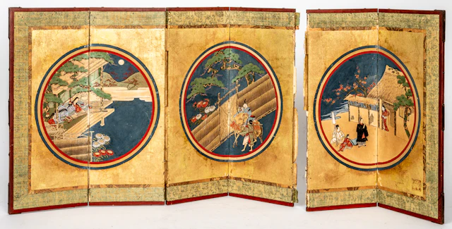 Lot 6: JAPANESE POLYPTYCH