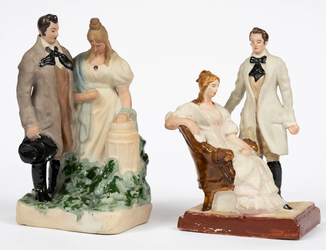 Lot 140: CHARACTERS FROM ALEXANDER PUSHKIN'S VERSE NOVEL EUGENE ONEGIN