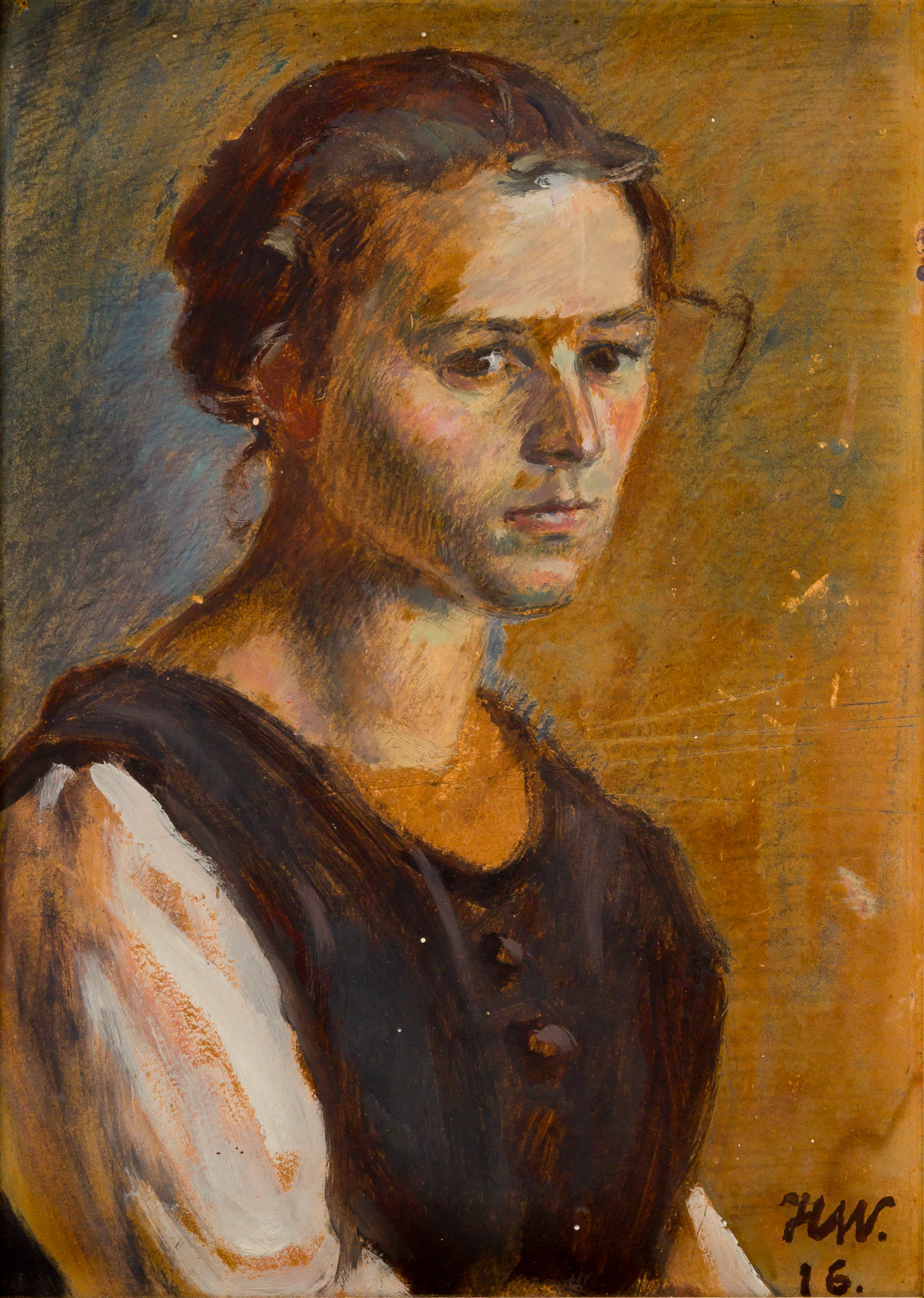 Lot 871: UNKNOWN ARTIST (monogram HW.)