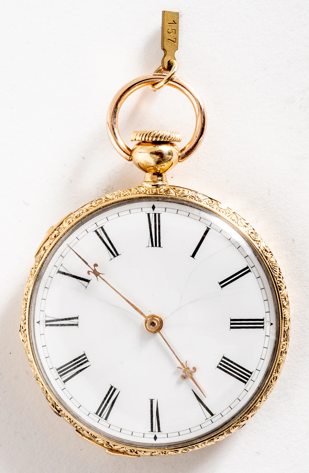 Lot 305: (157) EARLY GOLD PATEK LÉPINE WITH QUARTER REPEATER