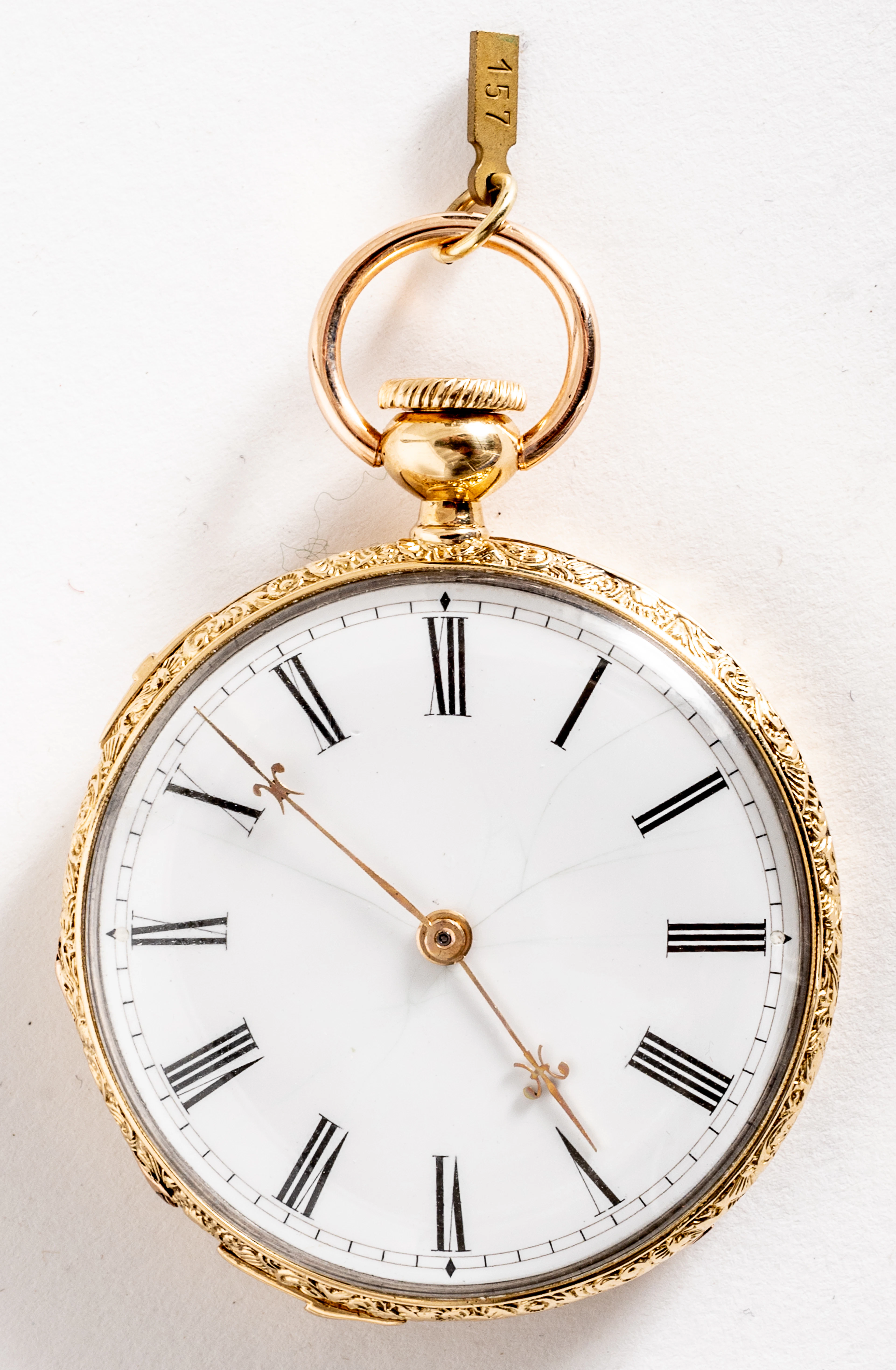 Lot 305: (157) EARLY GOLD PATEK LÉPINE WITH QUARTER REPEATER