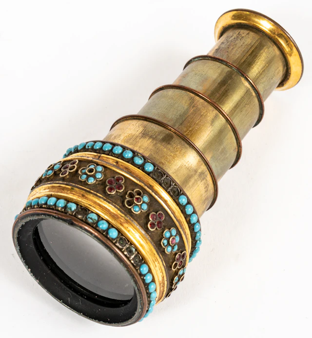 Lot 327: (10) POCKET TELESCOPE
