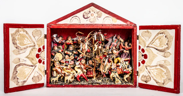 Lot 422: RETABLO AYACUCHANO