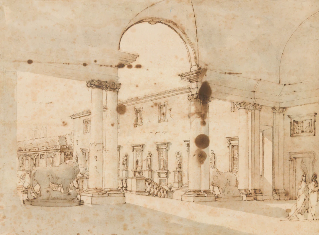 Lot 496: Giacomo QUARENGHI (1744-1817), attributed