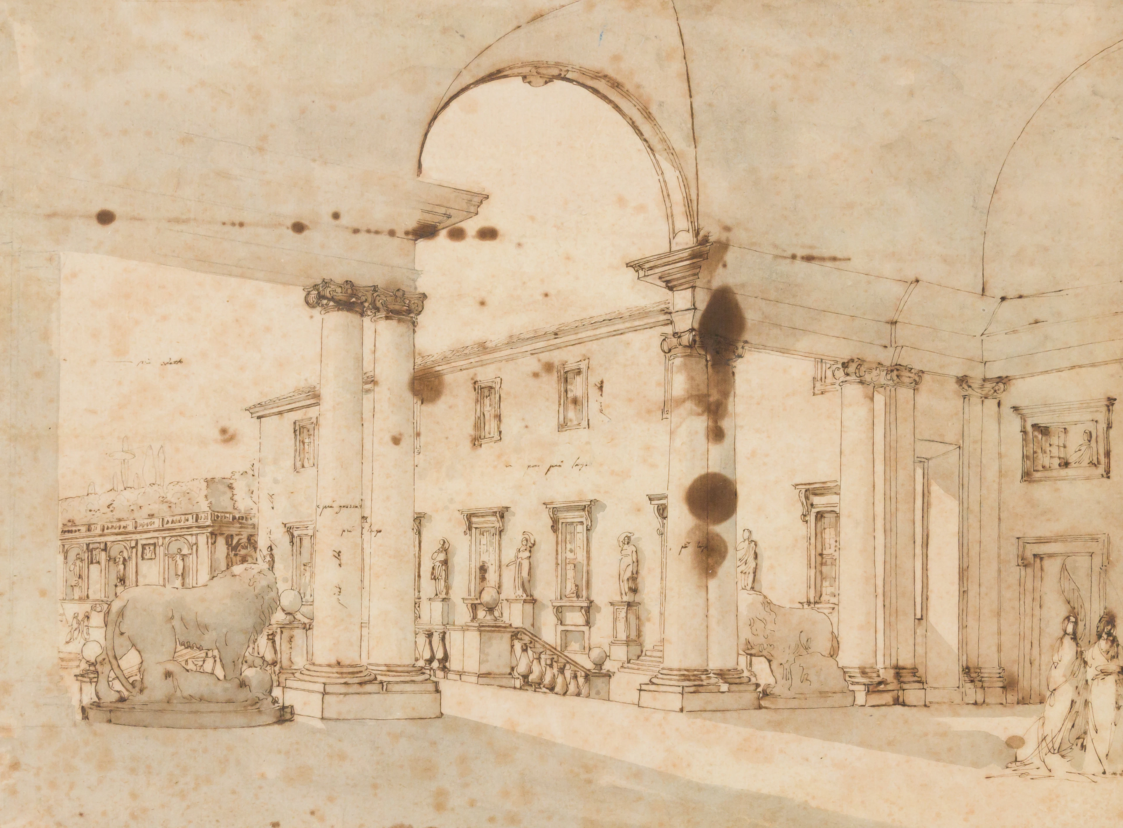 Lot 496: Giacomo QUARENGHI (1744-1817), attributed