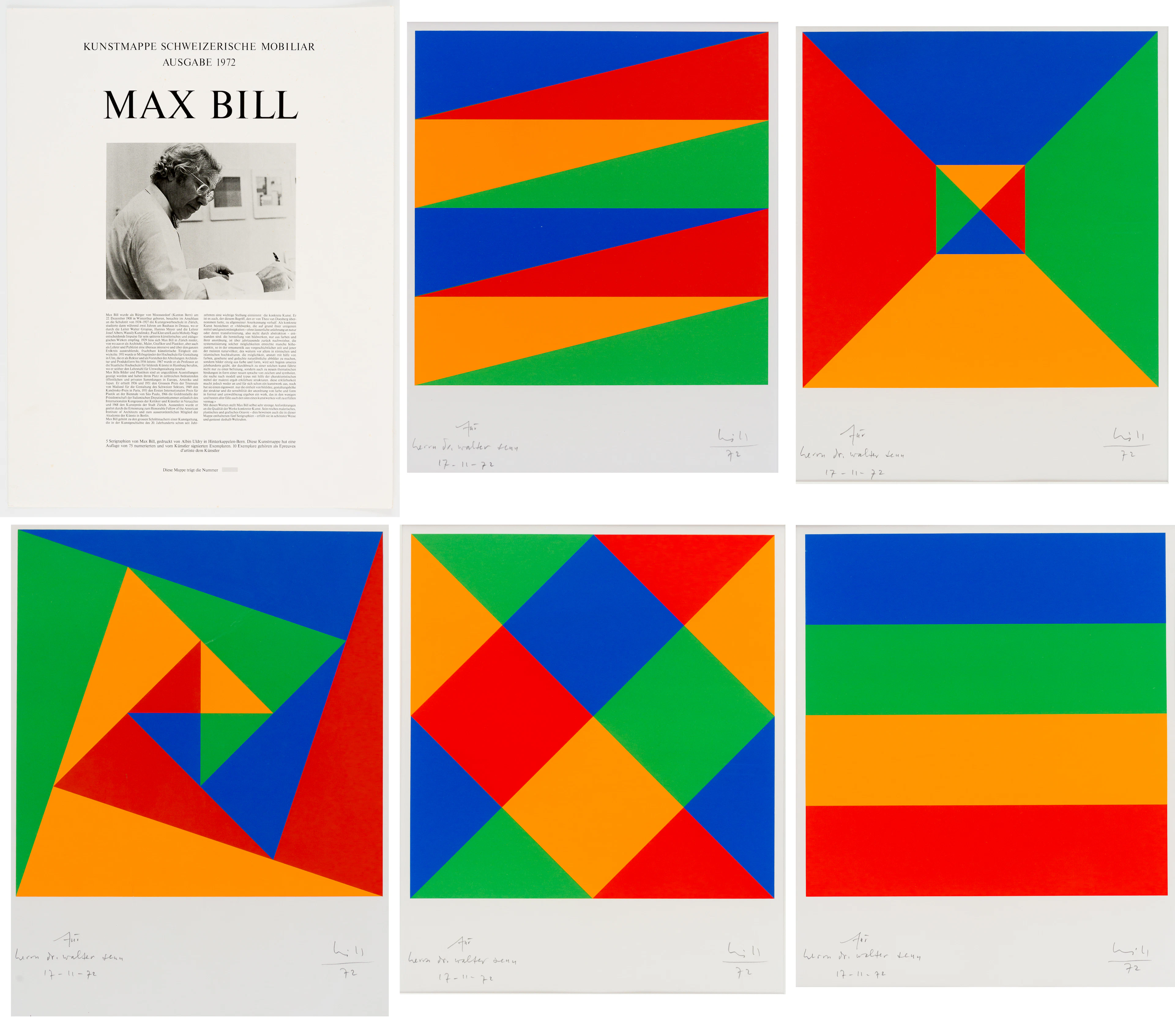 Lot 658: Max BILL (1908-1994)