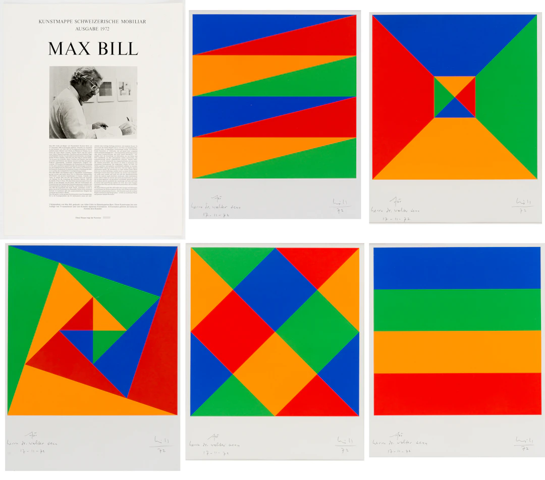 Lot 658: Max BILL (1908-1994)