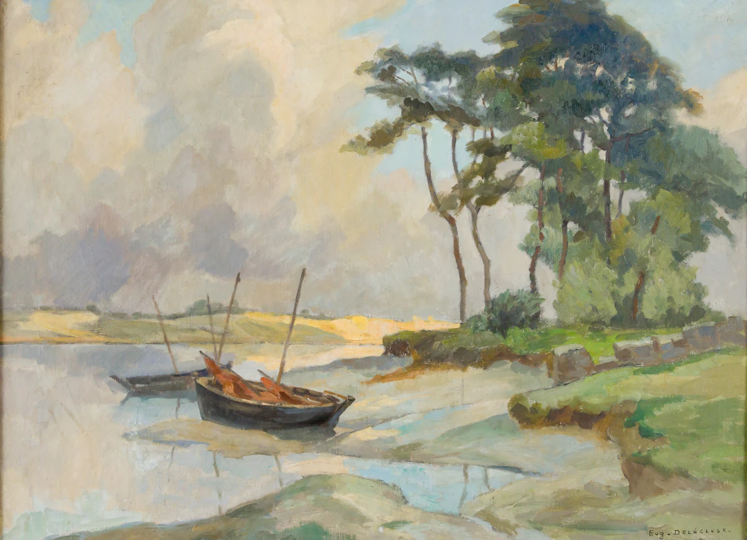 Lot 768: Eugène DELECLUSE (1882-1972)