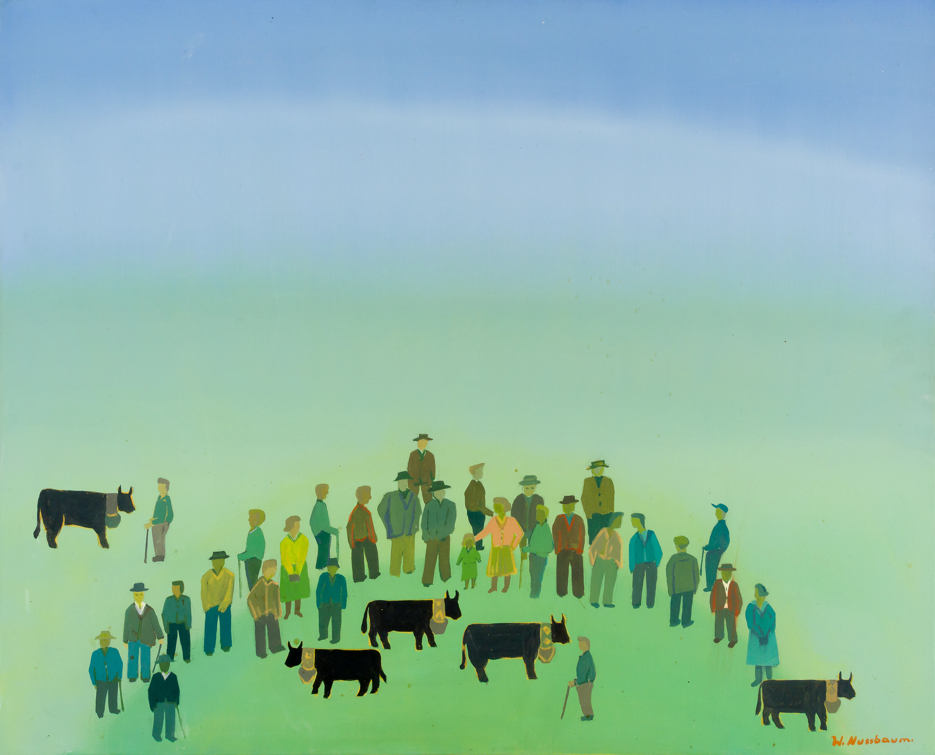 Lot 912: Walter NUSSBAUM (1913-1984)