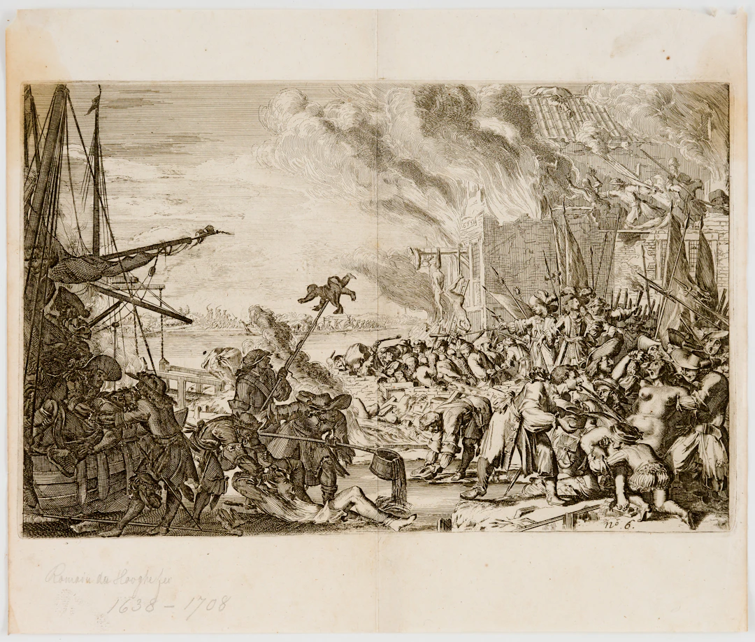 Lot 505: Romeyn DE HOOGHE (1645-1708)