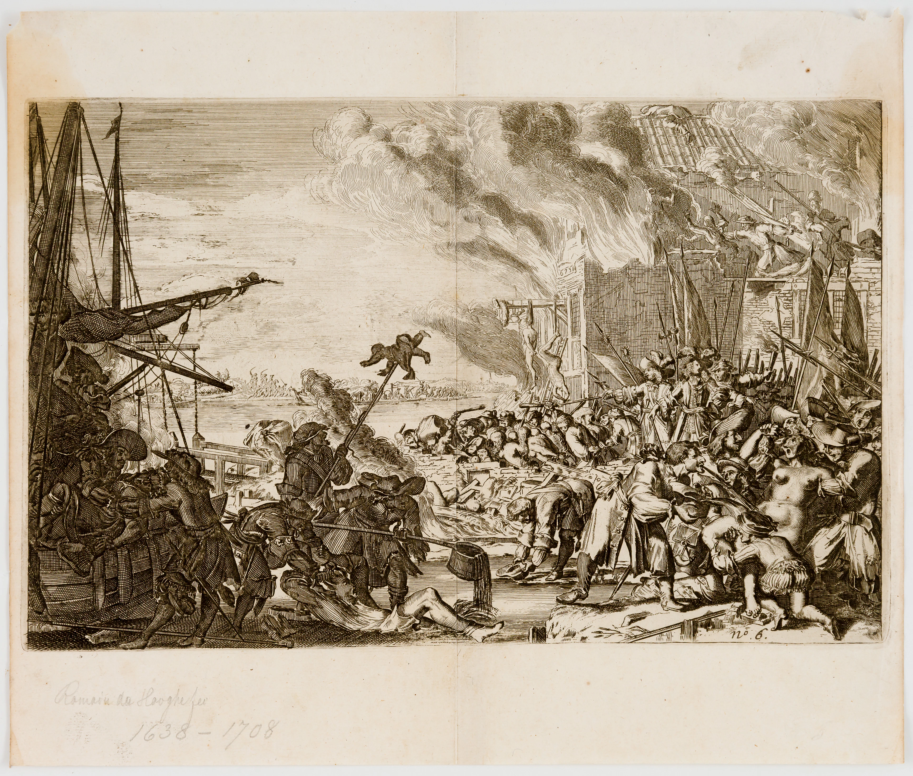 Lot 505: Romeyn DE HOOGHE (1645-1708)