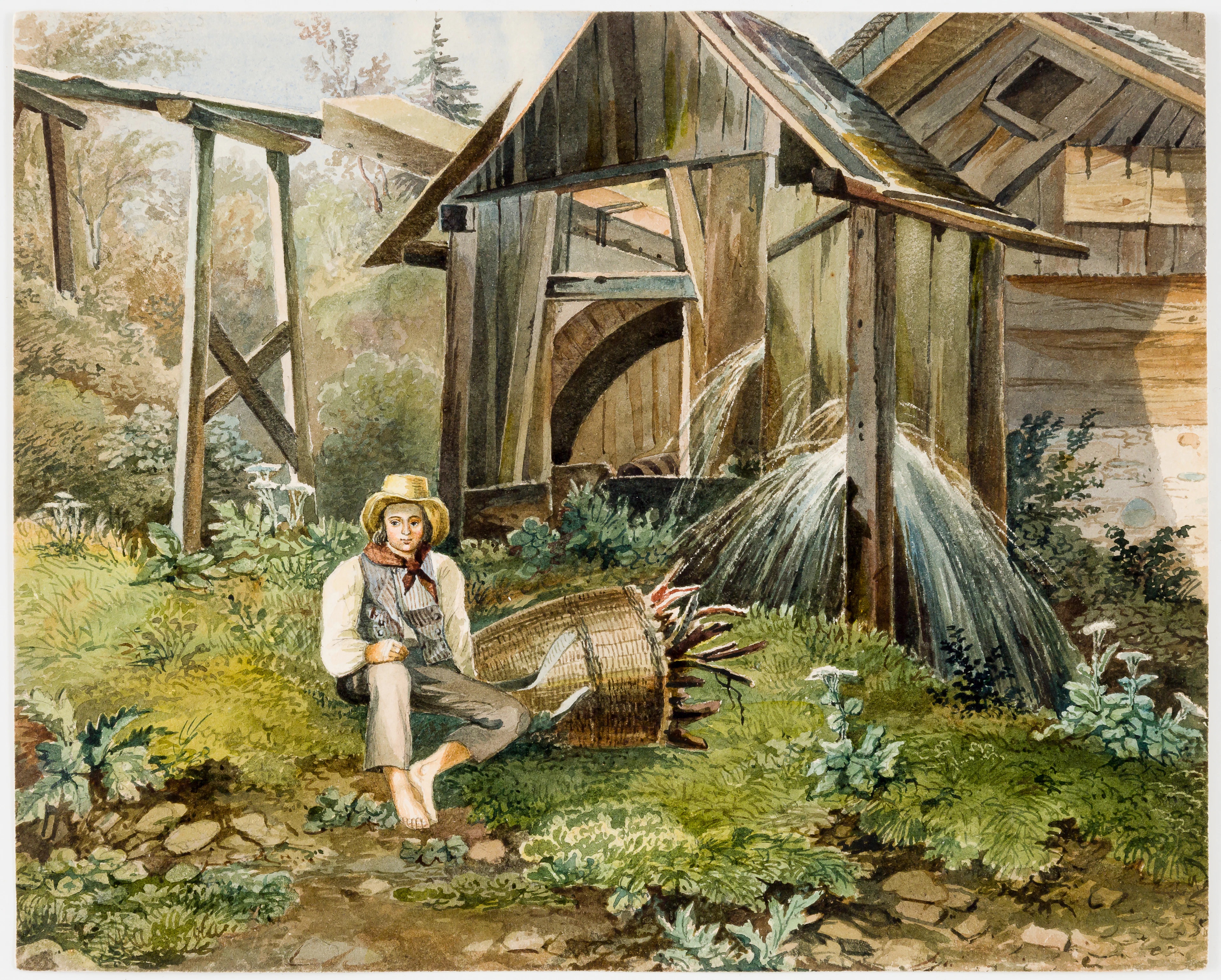 Lot 523: Johann Baptist MARZOHL (1792-1863)