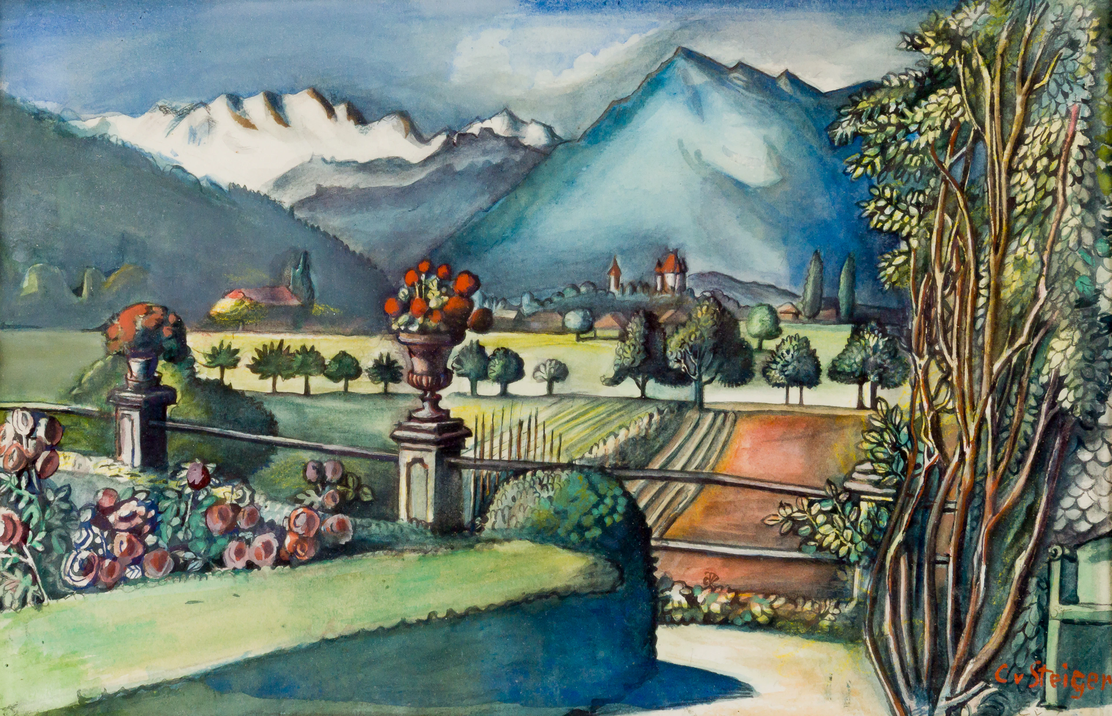Lot 677: C.v. Steiger (XX)