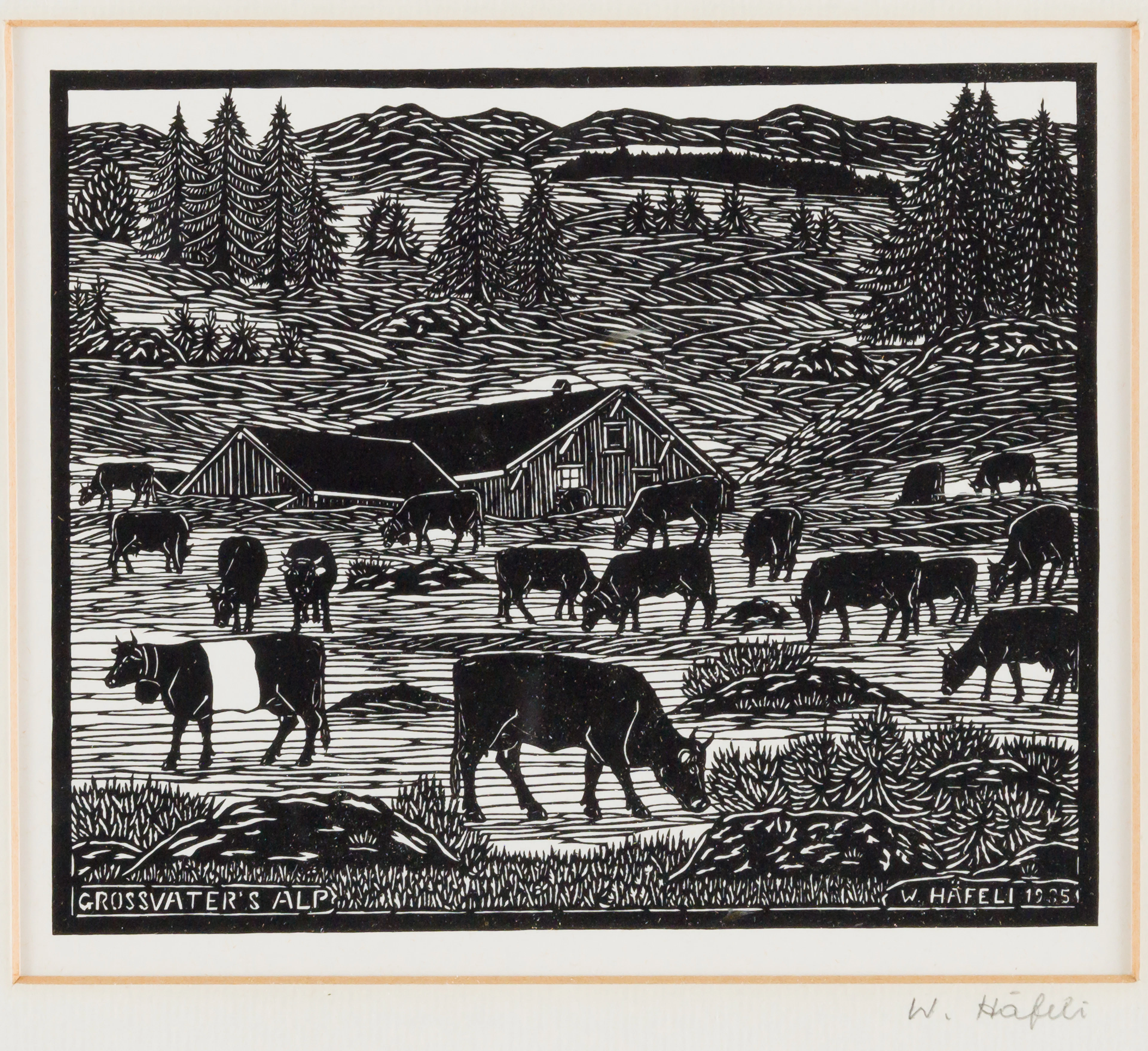 Lot 671: Werner HAFELI (1921-2010)