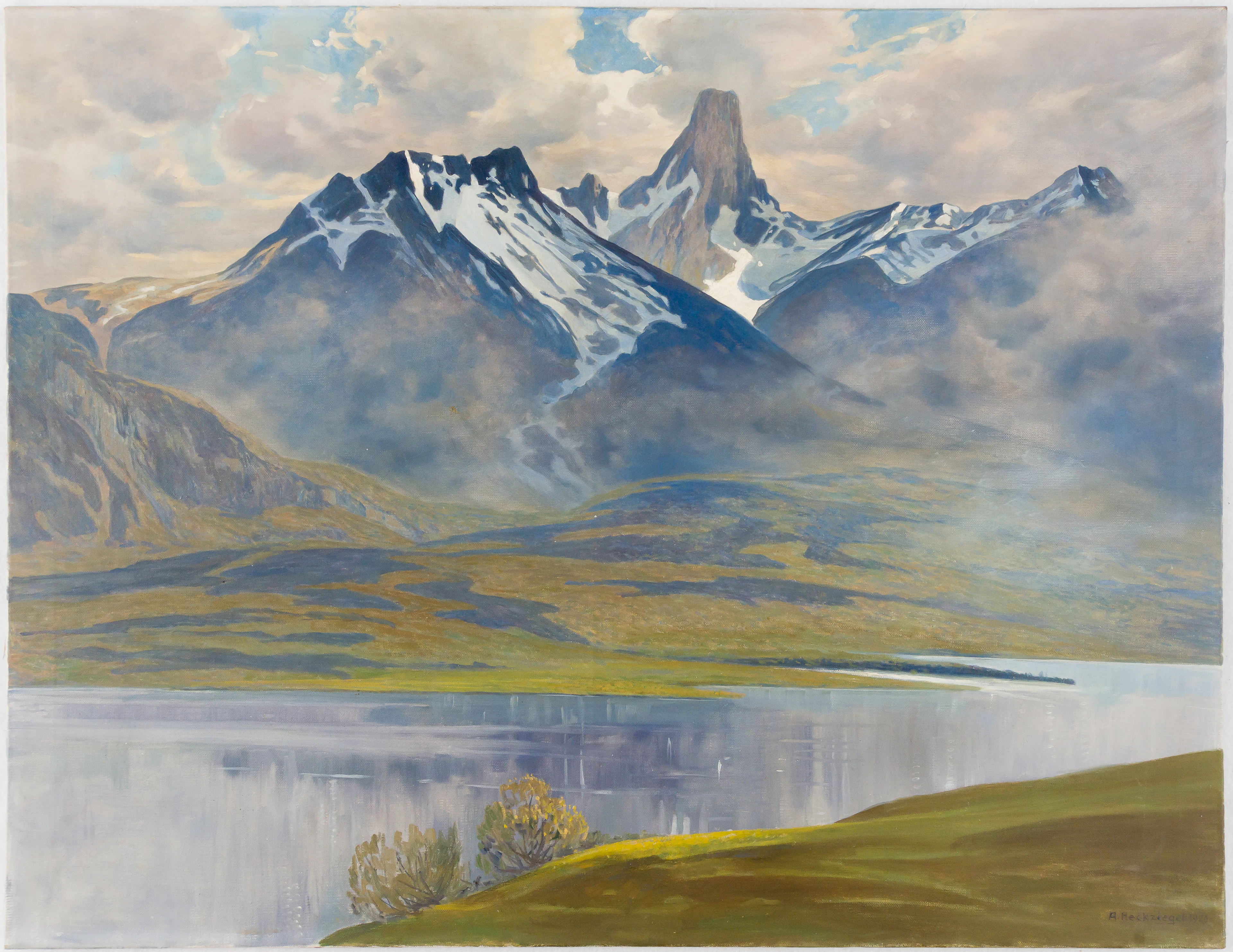 Lot 827: Anton RECKZIEGEL (1865-1936)