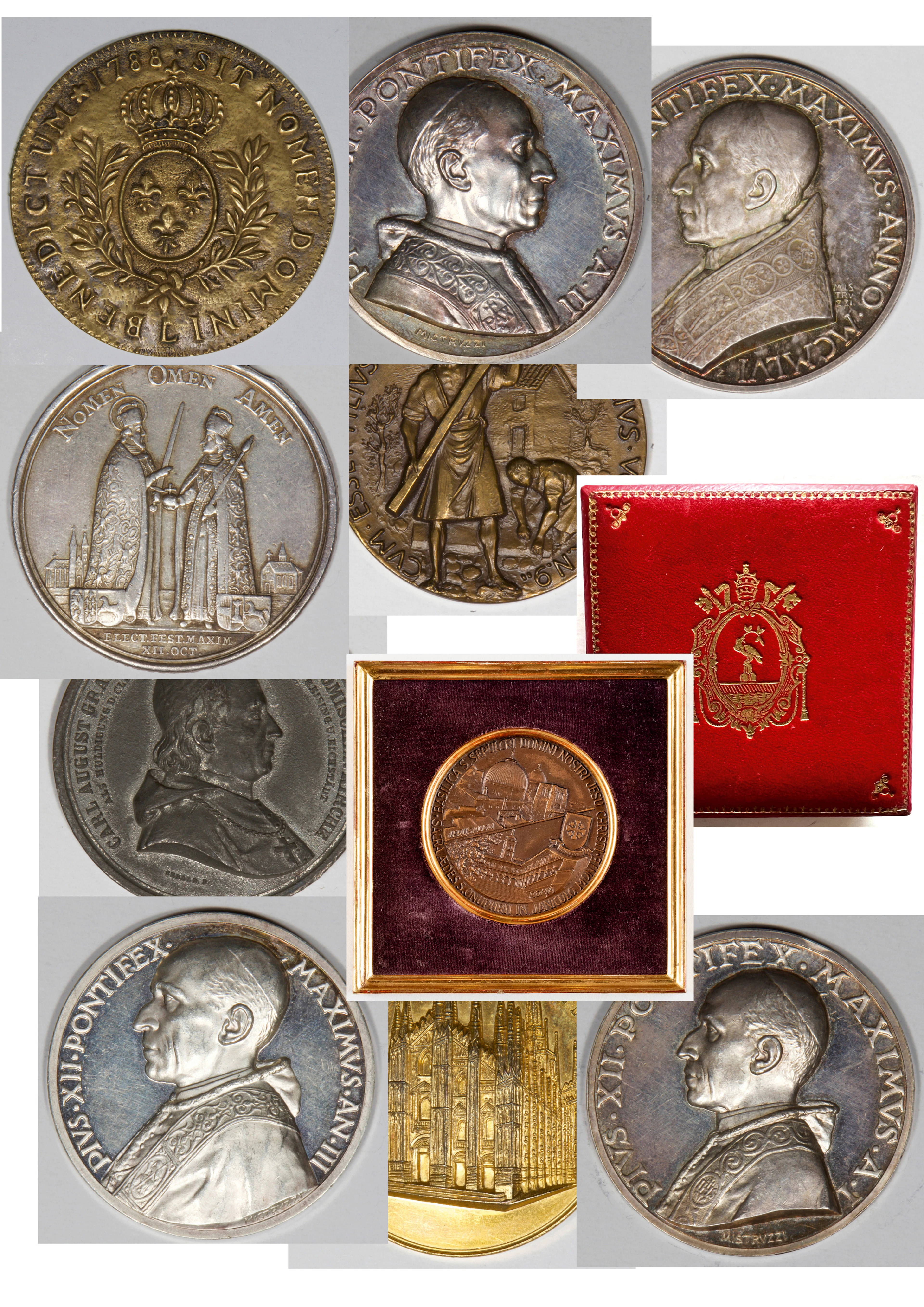 Lot 79: COLLECTION OF 10 MEDALS
