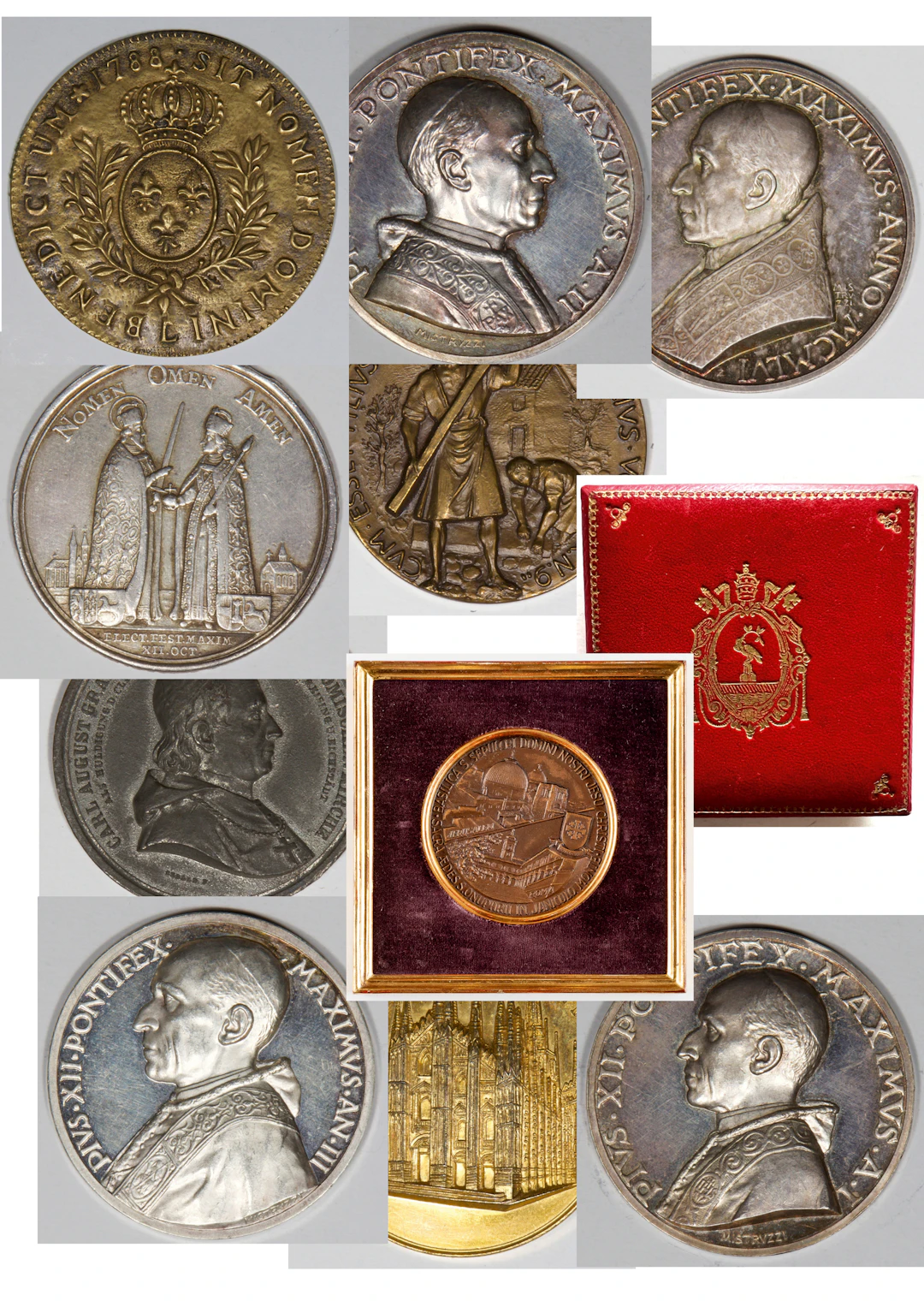 Lot 79: COLLECTION OF 10 MEDALS