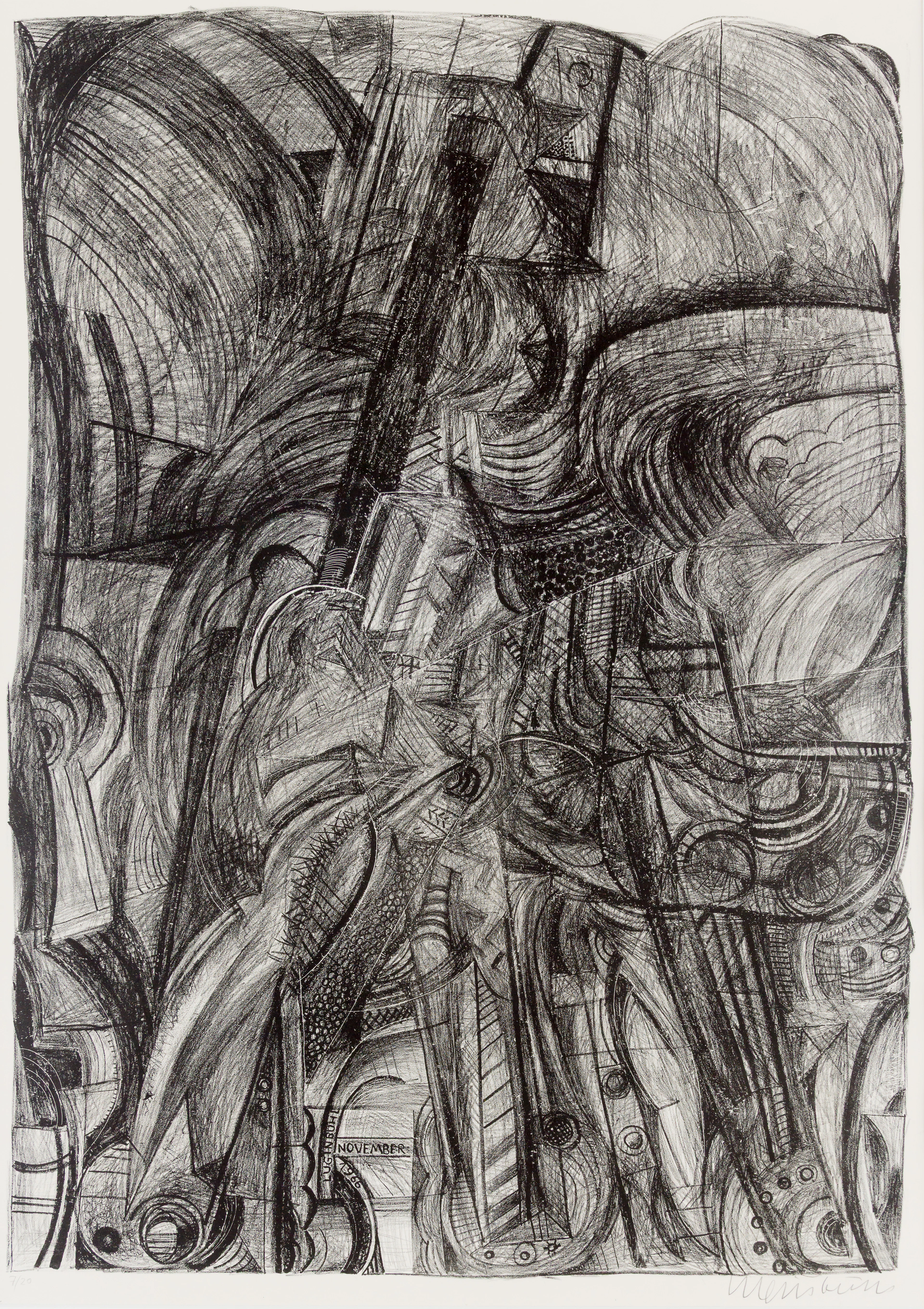 Lot 655: Bernhard LUGINBÜHL (1929-2011)