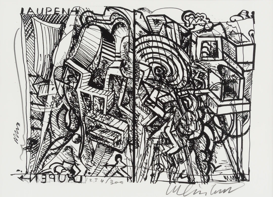 Lot 637: Bernhard LUGINBÜHL (1929-2011)