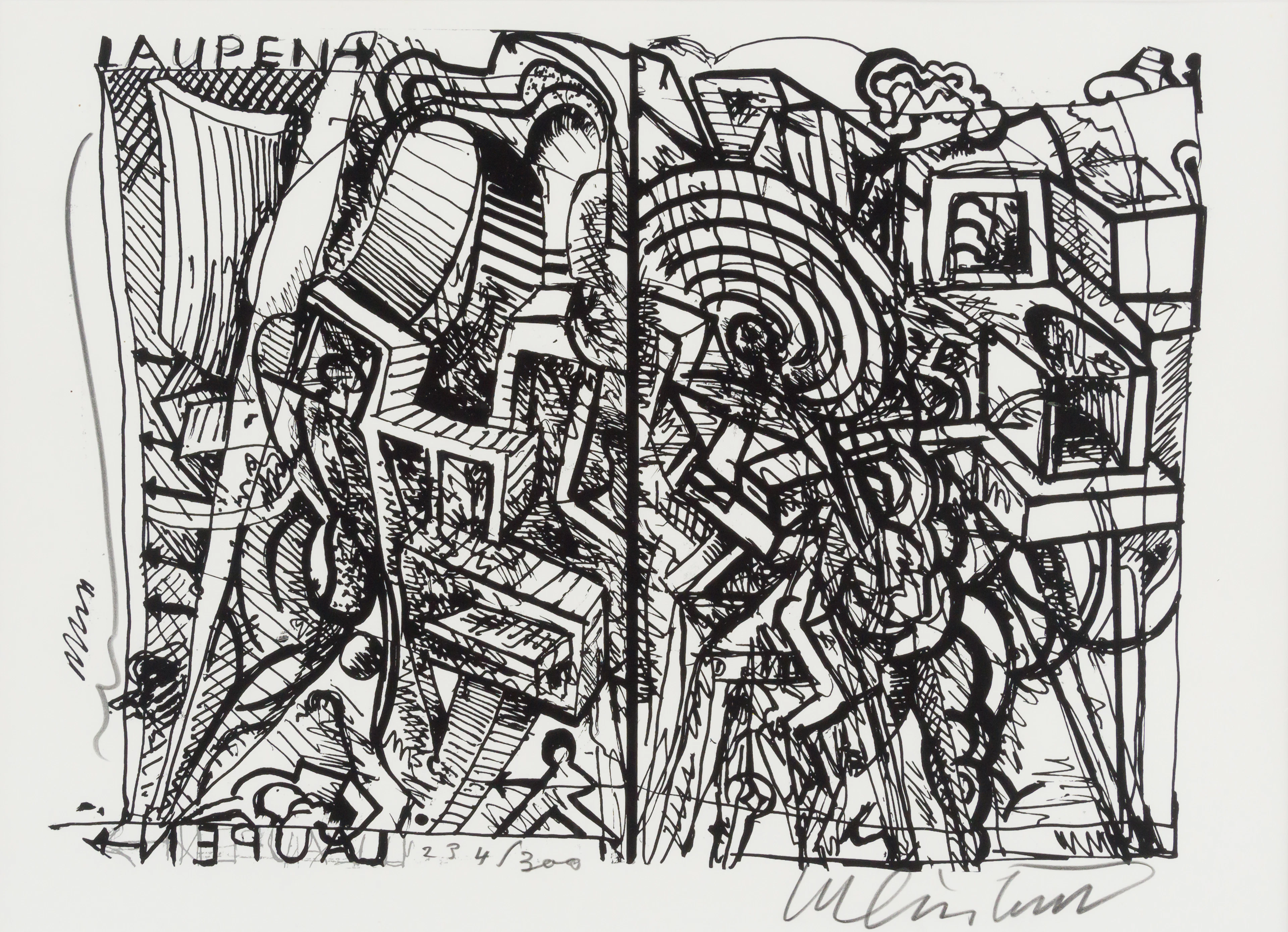Lot 637: Bernhard LUGINBÜHL (1929-2011)