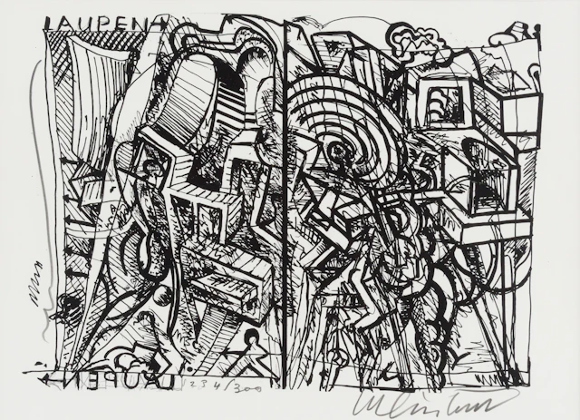 Lot 637: Bernhard LUGINBÜHL (1929-2011)