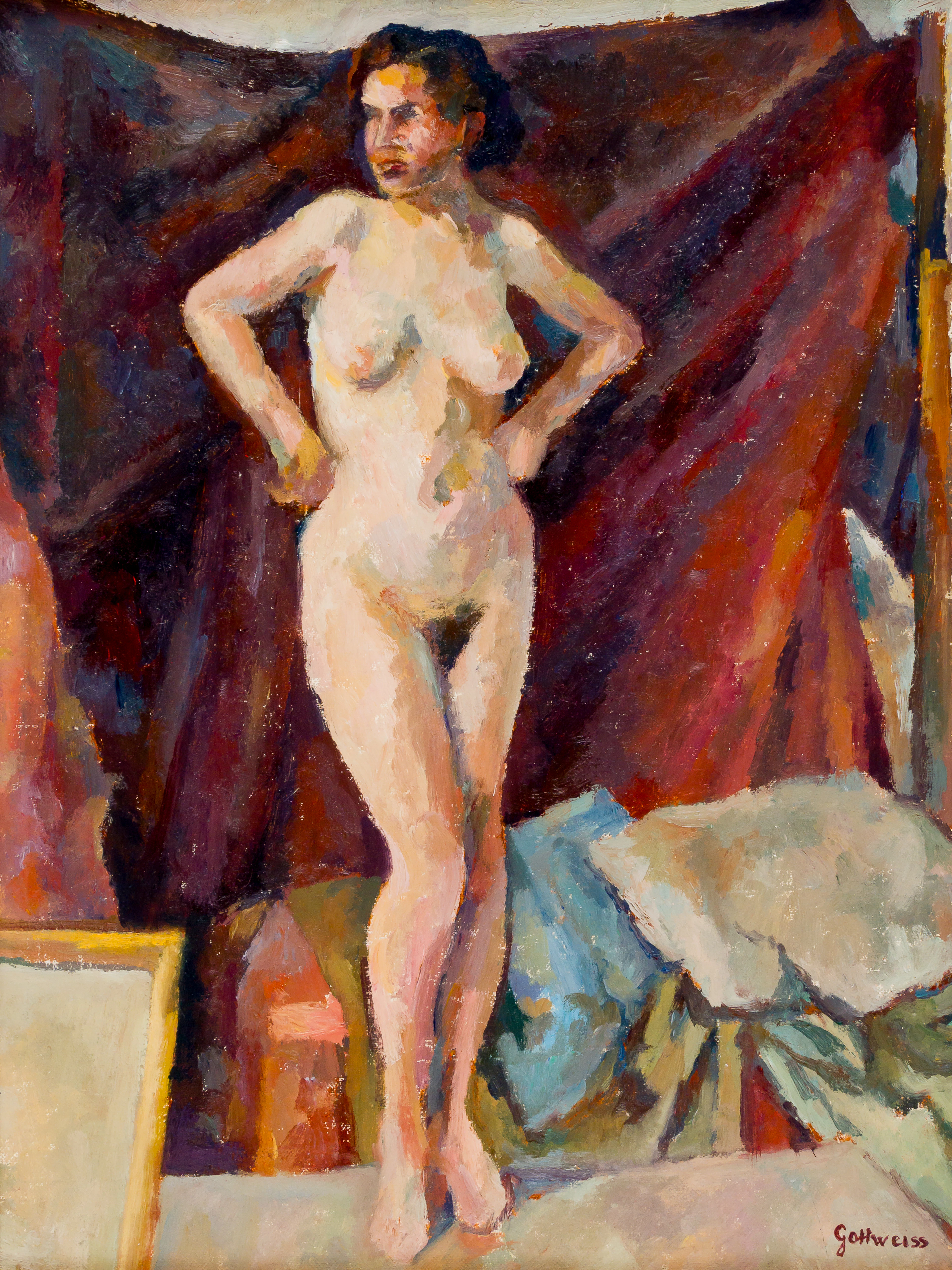 Lot 854: Charles GOTTWEISS (1887-1976)