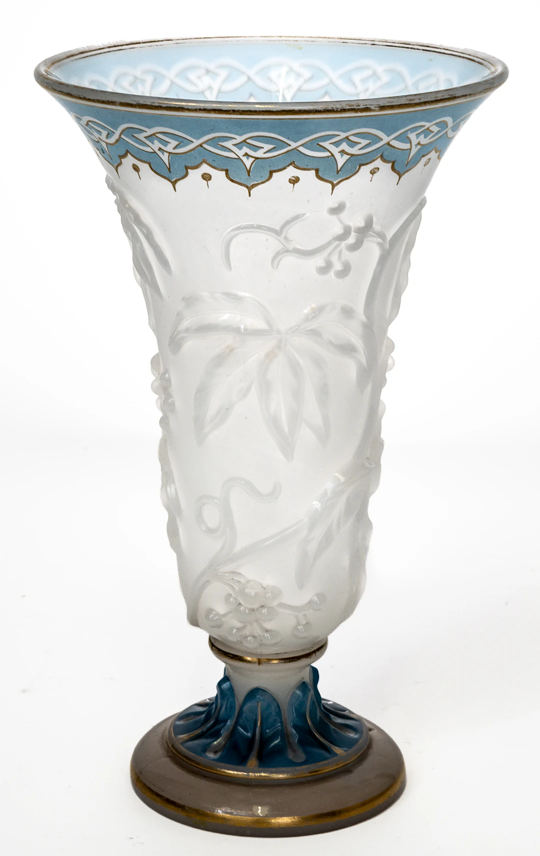 Lot 104: ART NOUVEAU CHALICE VASE