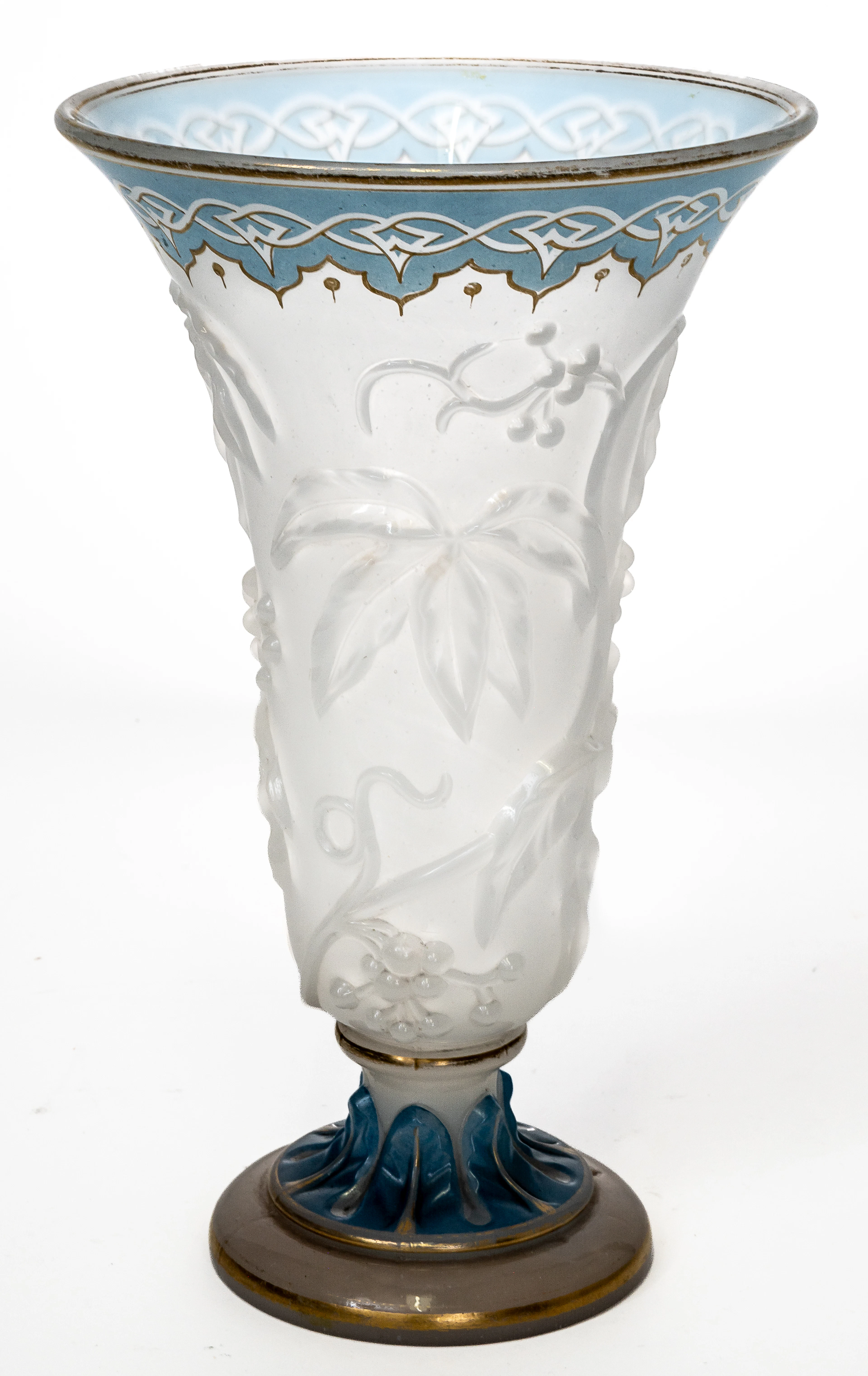 Lot 104: ART NOUVEAU CHALICE VASE