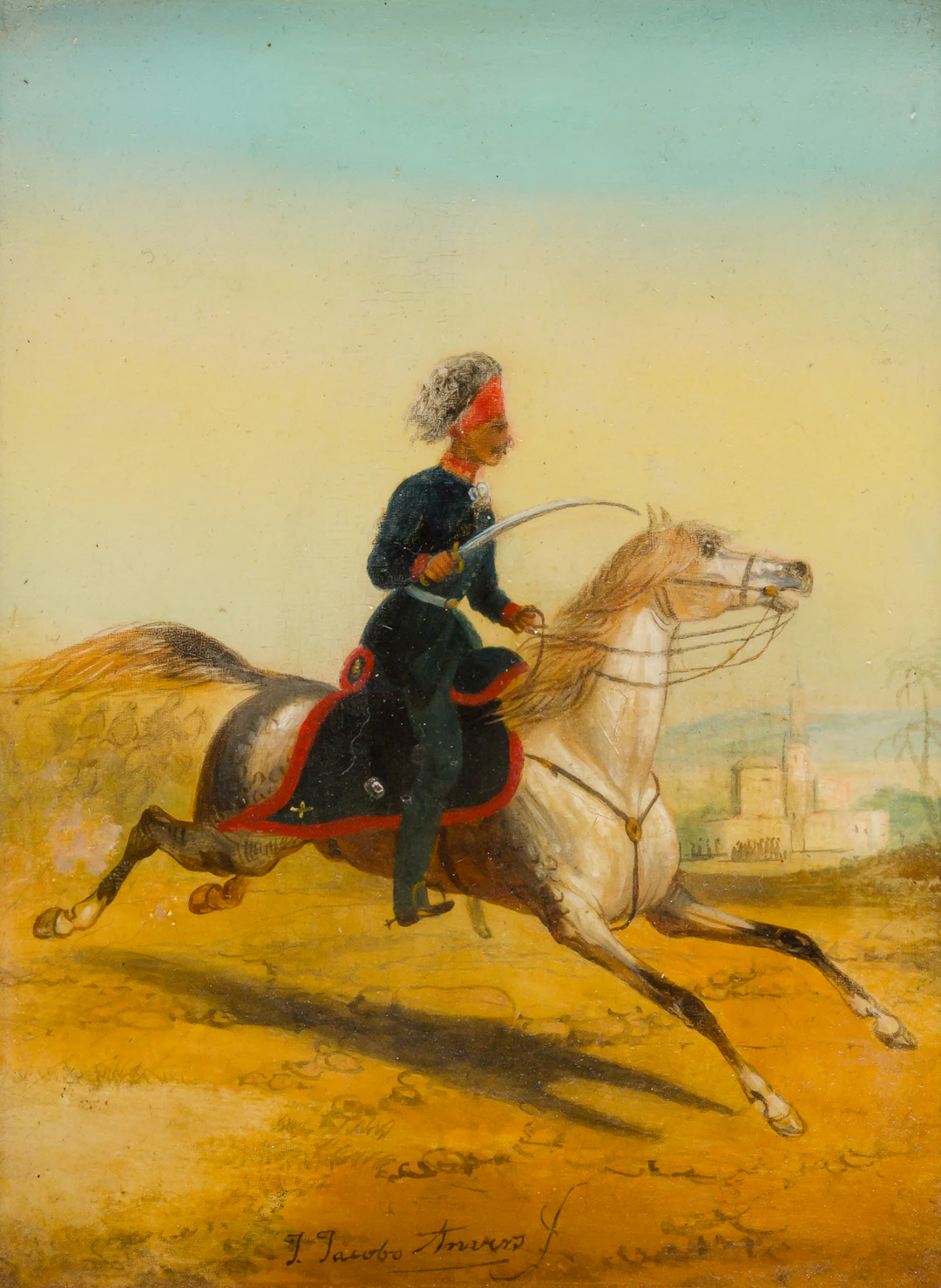 Lot 740: Jacob A. JACOBS (1812-1879), attributed to