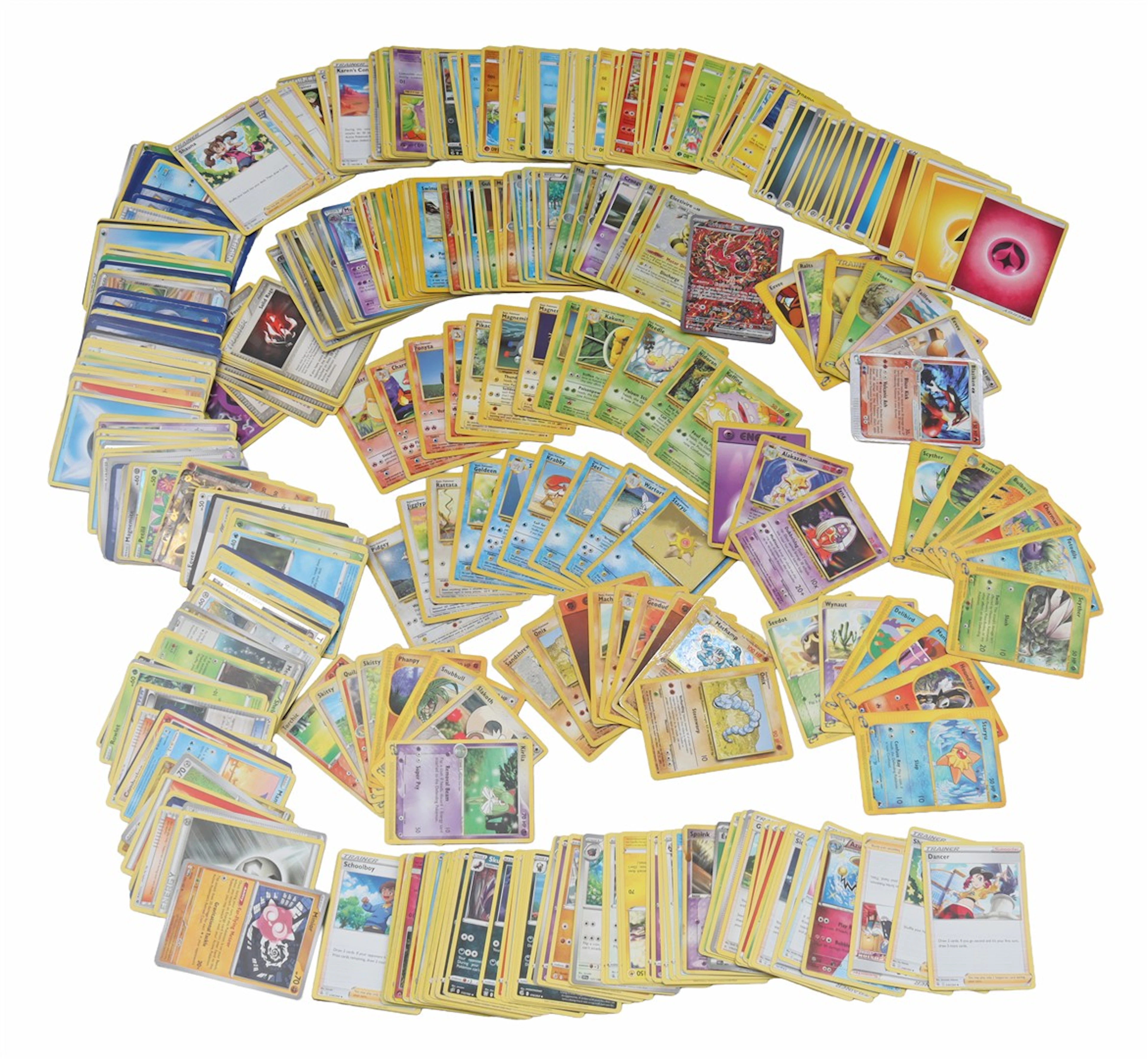 Kavel Pokémonkaarten bestaande uit Gamefreaks base set...