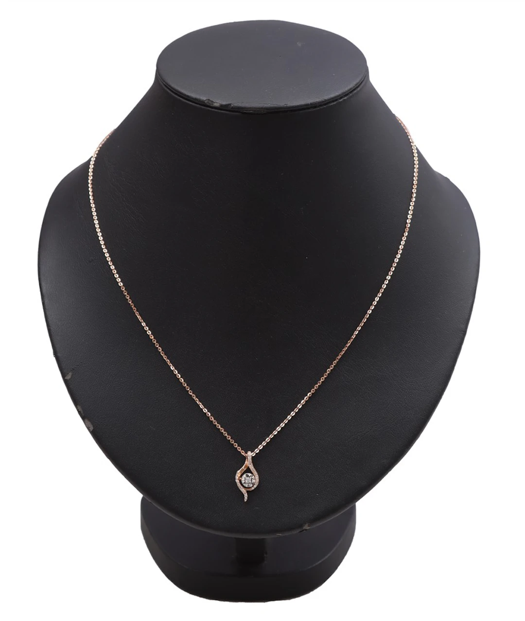 Rose gouden collier