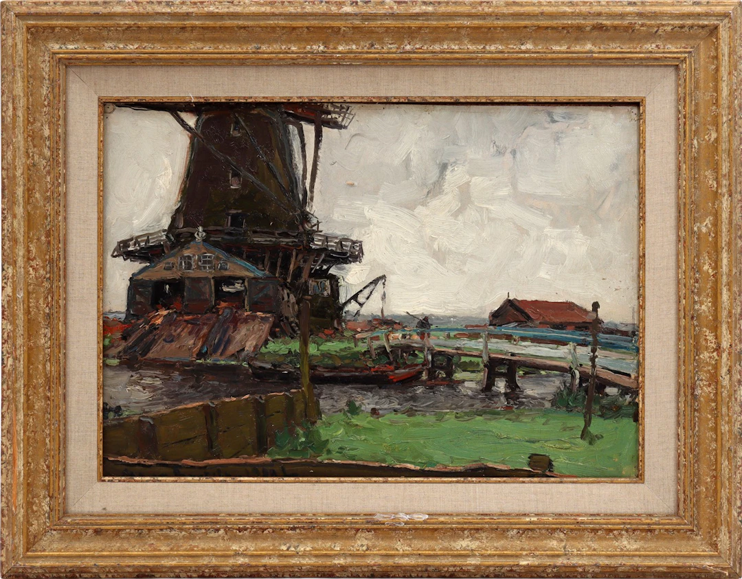 Houtzaagmolen "De Herder" te Leiden