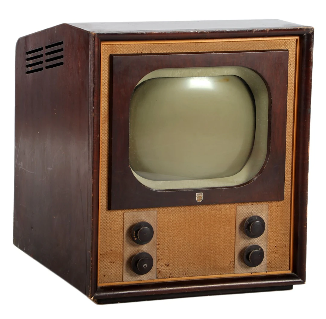 Philips TX500 U/04 televisie "Hondenhok" uit 1949 (werking onbekend)