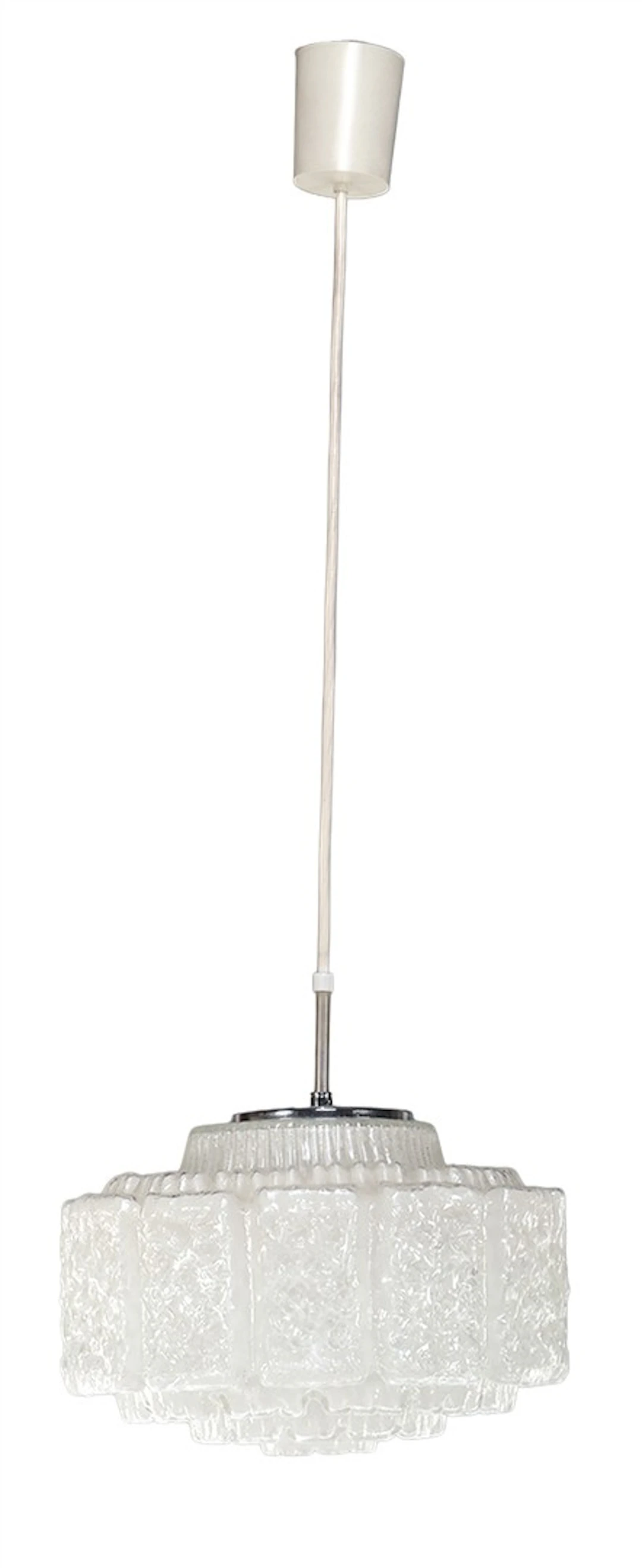 IJsglazen hanglamp