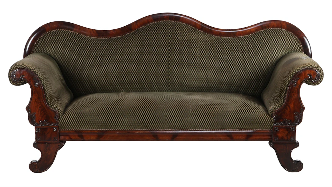 Mahoniefineer sofa