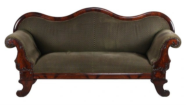 Mahoniefineer sofa