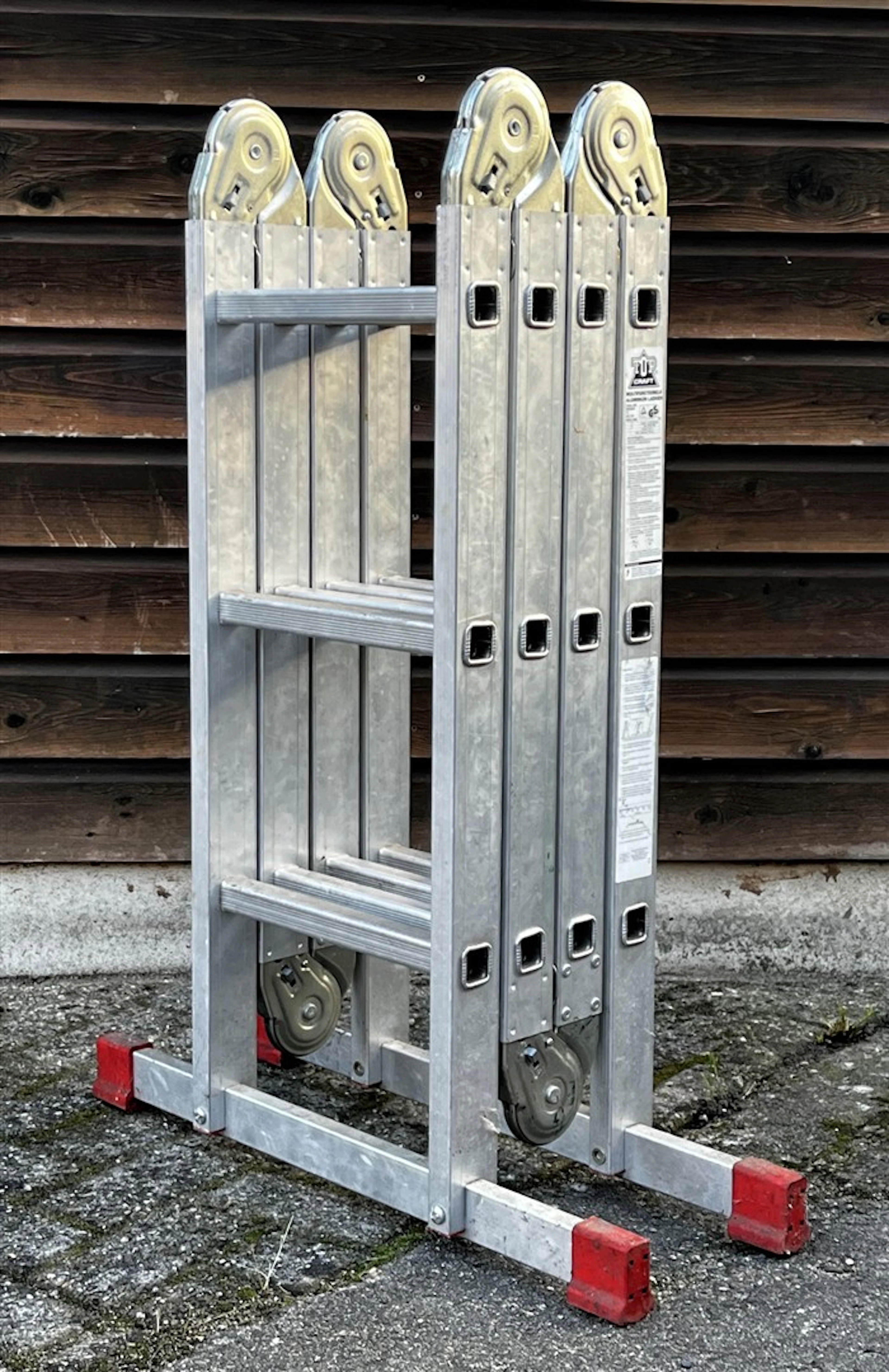 Top Craft Vario 360 38/2000 aluminium ladder/ steiger
