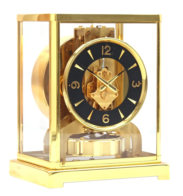Jaeger-Le Coultre Atmos V 526 klok in messing kast