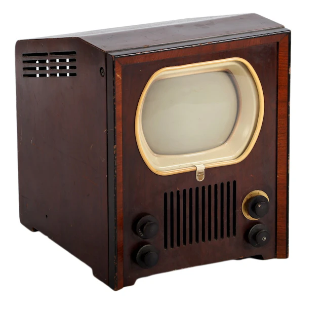Philips TX400 U/04 televisie "Hondenhok" uit 1949 (werking onbekend)