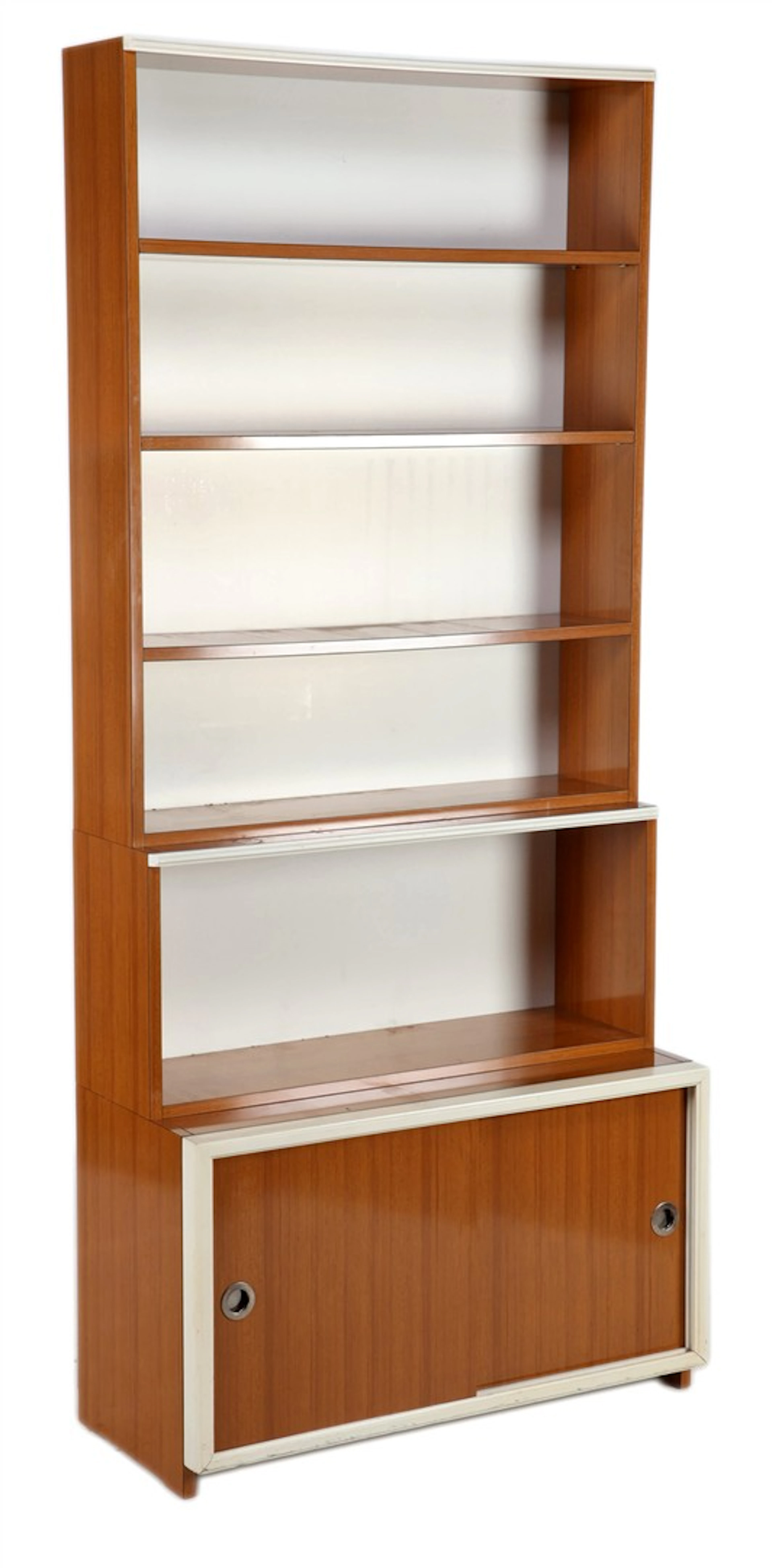 3-delige formica kast met schuifdeuren