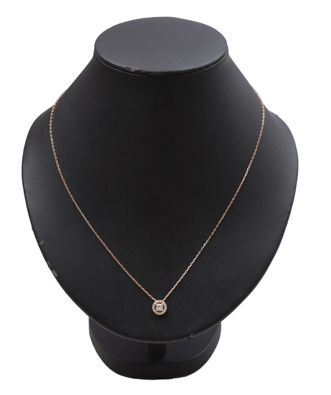 Rose gouden collier