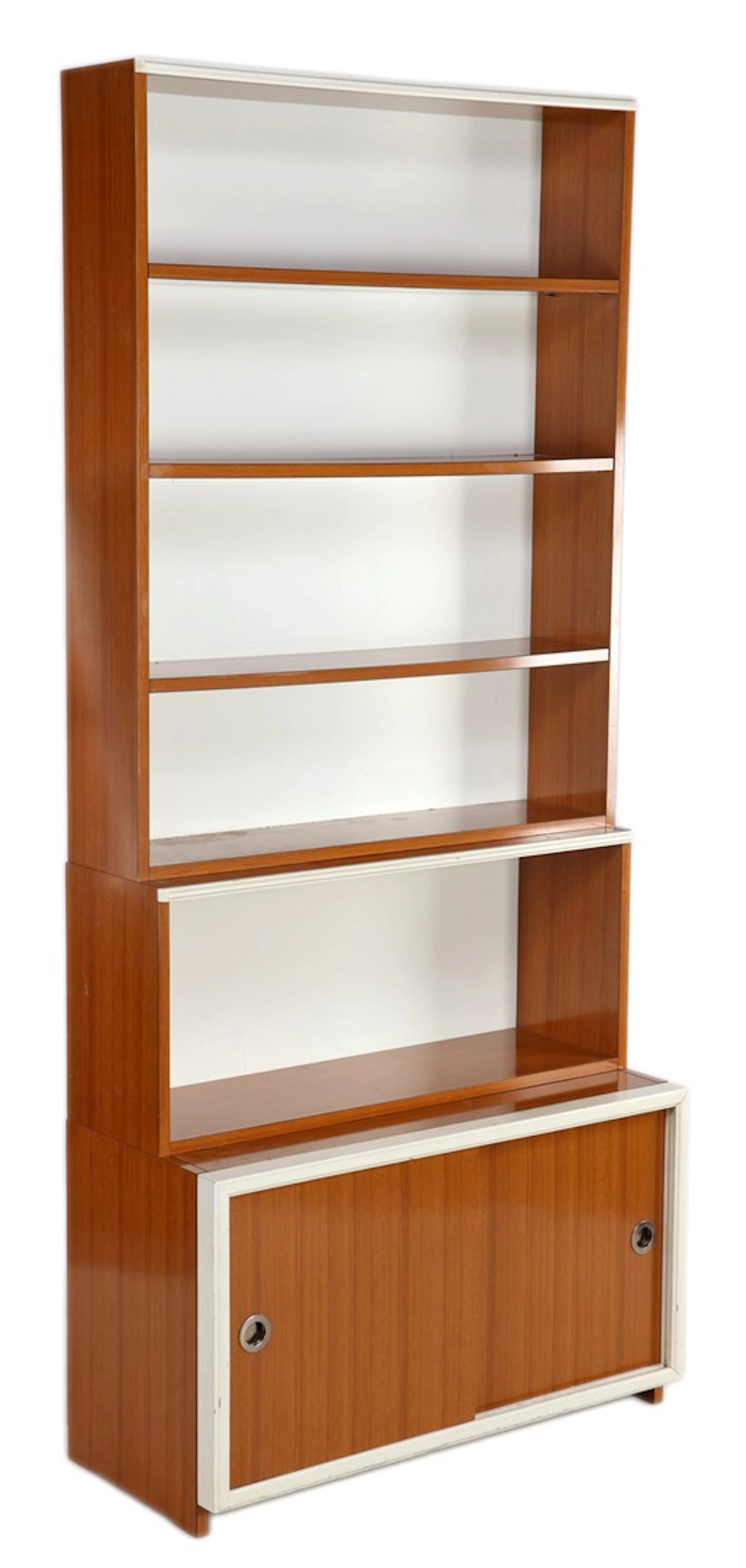 3-delige formica kast met schuifdeuren