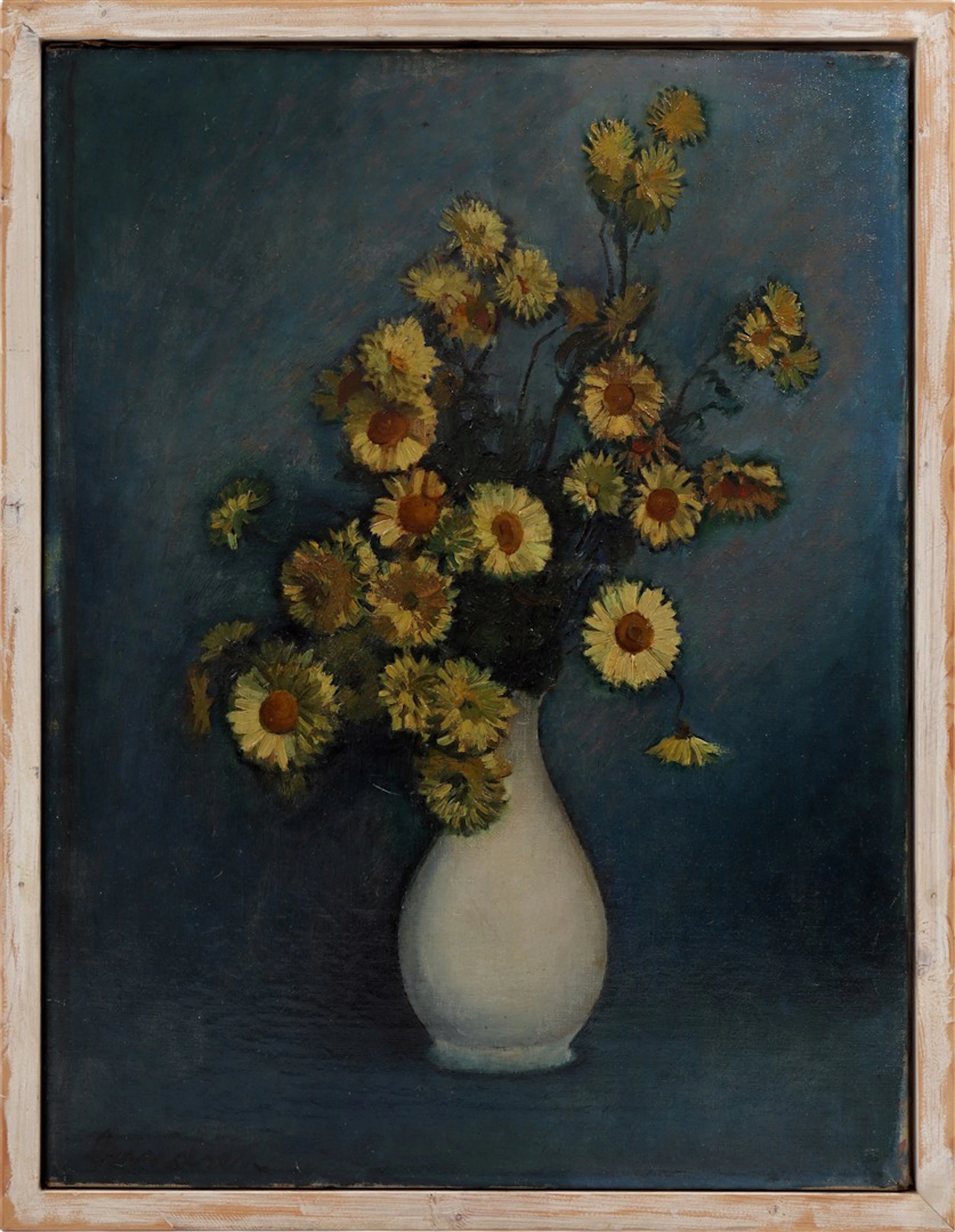 Asters in een vaas