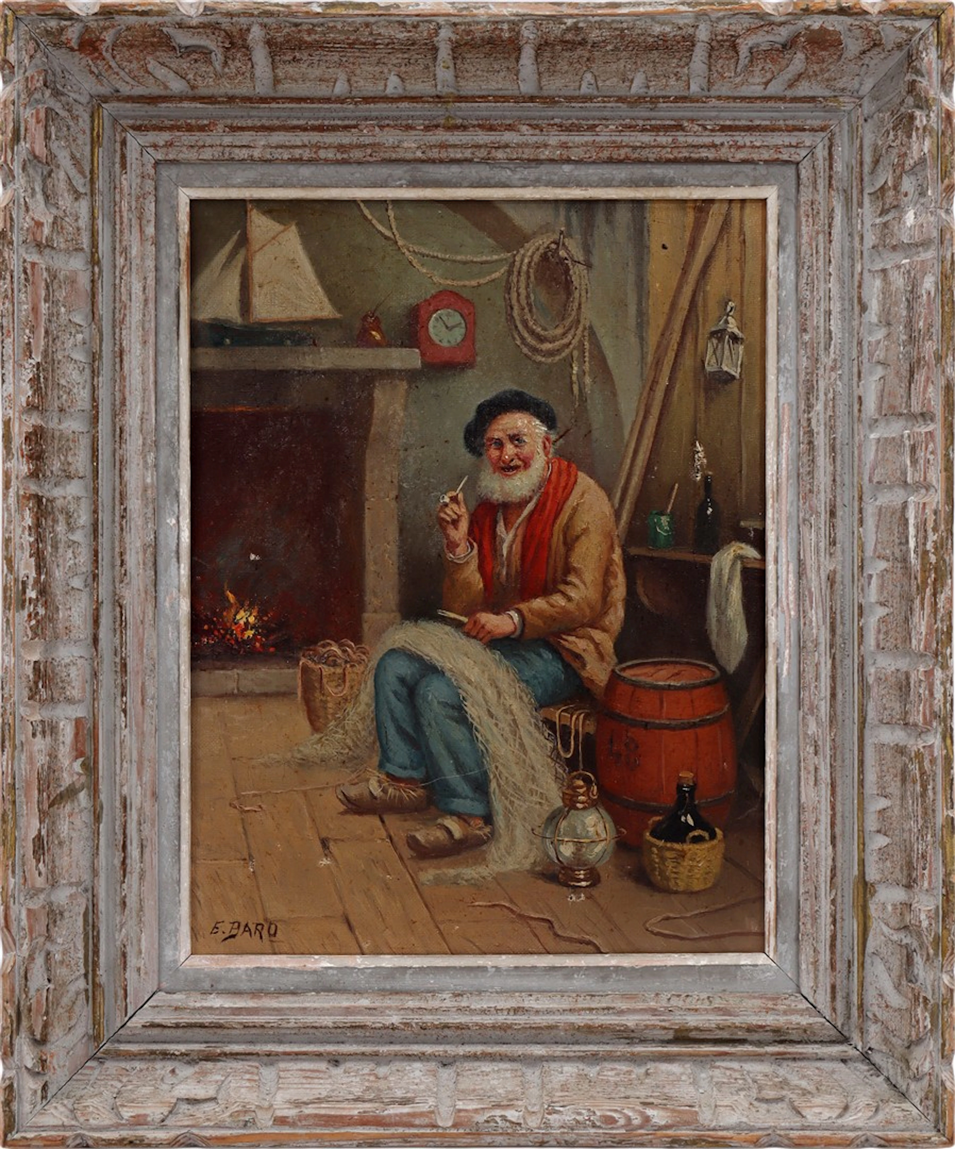 Gesigneerd E Baro