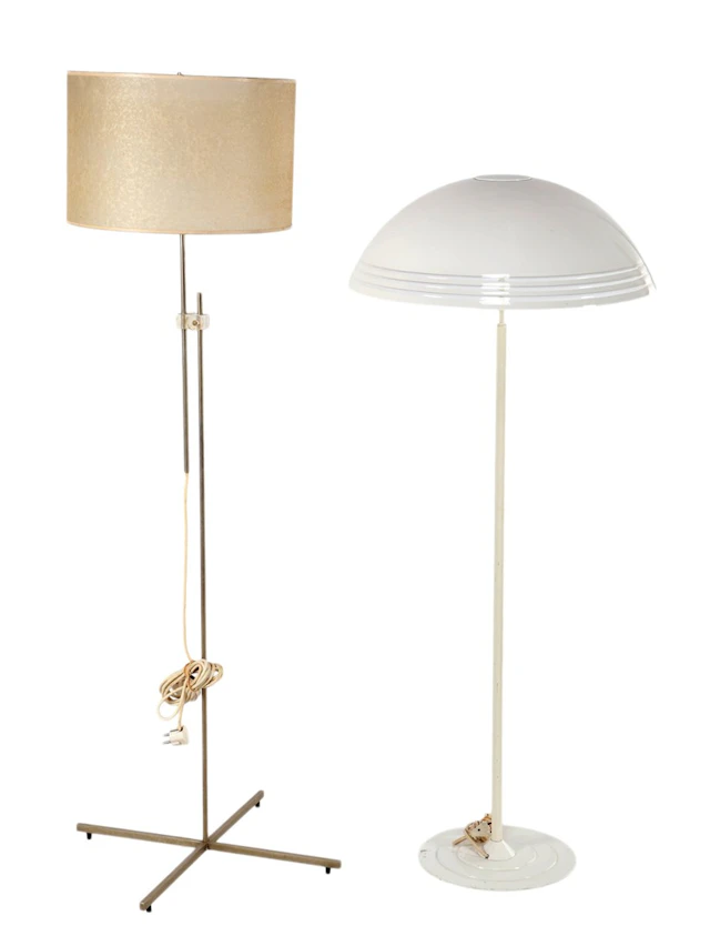 2 vloerlampen wo