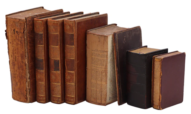 7 heilige boeken waaronder 3-delige Franstalige serie 'la...