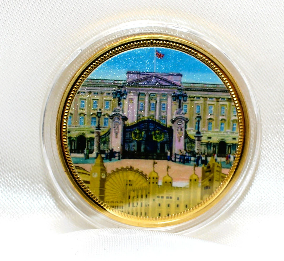 SEALED BUCKINGHAM PALACE COIN.